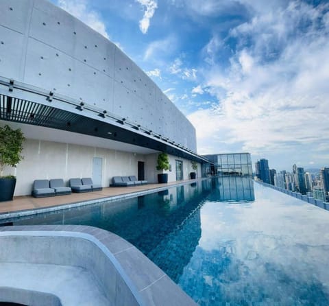 Rooftop pool