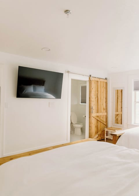 Premium bedding, down comforters, individually decorated