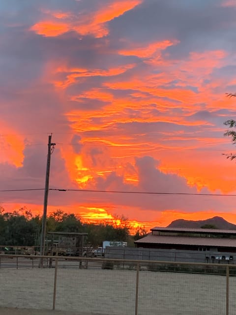 Sunset View from Backyard 