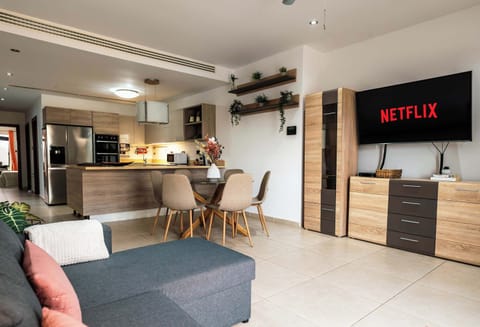 Living Room with Smart TV