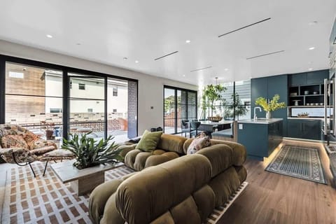 First floor living area / Kitchen