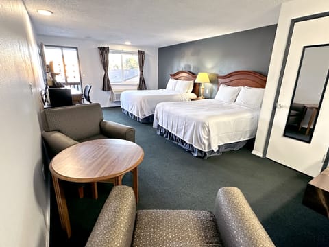 Standard Room -  2 Queen Beds, Not Pet Friendly | Premium bedding, memory foam beds, desk, free WiFi