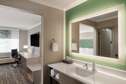 Room, 1 King Bed, Non Smoking | Bathroom | Towels