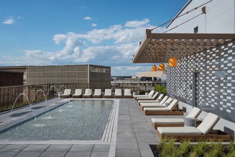 Rooftop pool