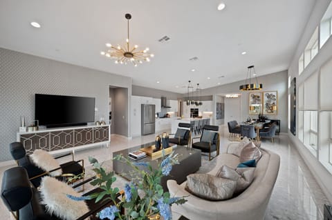 Living Room | The Dakota in Indian Wells, California by Luxus Vacation Properties