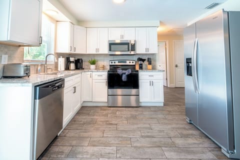 Kitchen stocked with all essentials