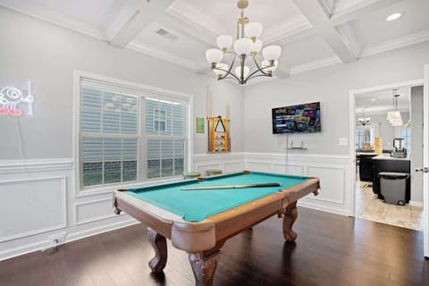 Pool Table With Smart TV