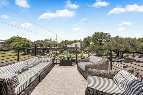 Full upstairs patio view