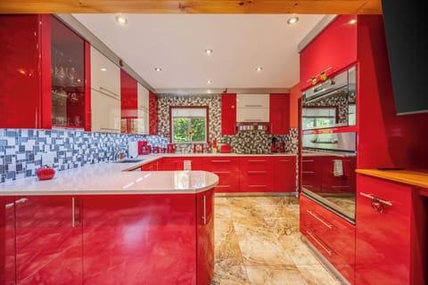 chefs kitchen modern newly renovated