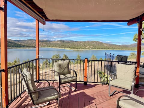 Spectacular views from terrace and wraparound deck
