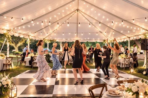 Setup a beautiful tent with string lights anyhwere on this expansive 3 acre property