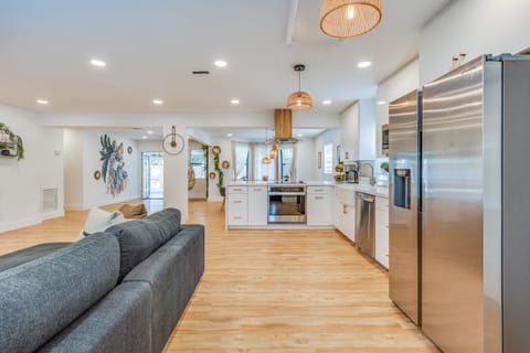 Luxury Villa, 4 Bedrooms, Private Pool, Garden View | Living area | 75-inch Smart TV with cable channels, Netflix, streaming services