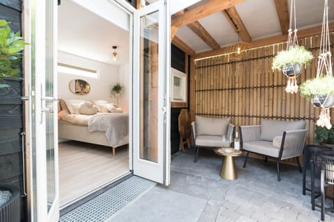 Open the doors and step into your private outdoor seating area giving a seamless indoor-outdoor living.