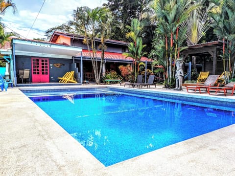 Patio and Pool for Cabina Plumeria