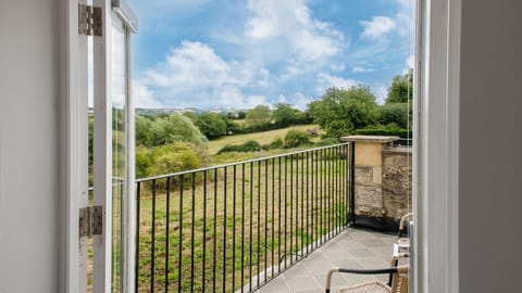 Soak up the gorgeous views on the balcony