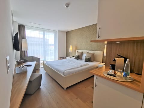 Comfort Double Room | Premium bedding, in-room safe, desk, soundproofing