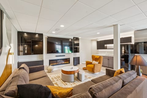 Furniture, Indoors, Living Room, Home Decor, Lamp