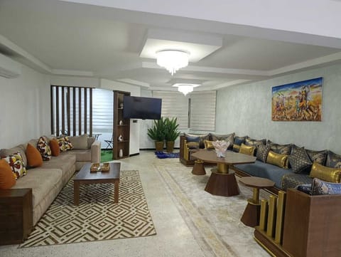 Large living and family room