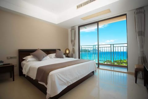 Luxury Quadruple Room, Balcony, Sea View | View from room