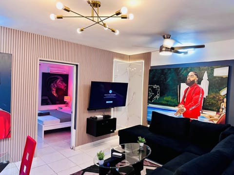 Living room 55 inch TV