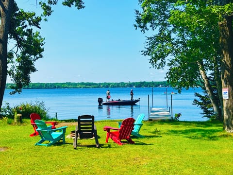 Fish, swim, kayak, or simply relax by the fire pit!