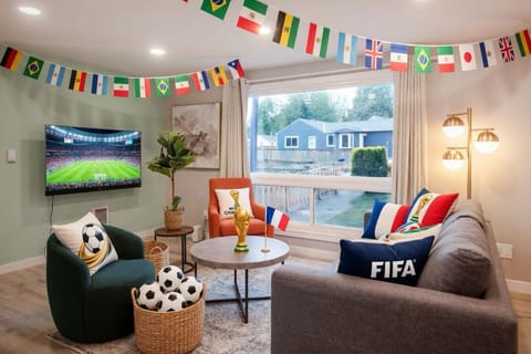 FIFA-themed staging available upon request.