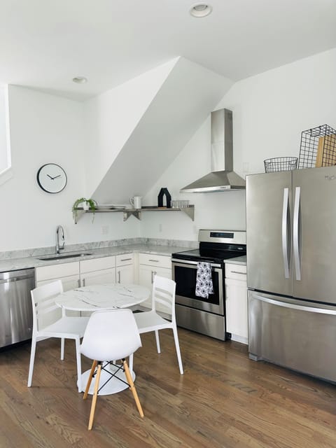kitchen with dining area