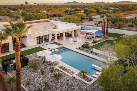 Mountain views amidst luxury design
