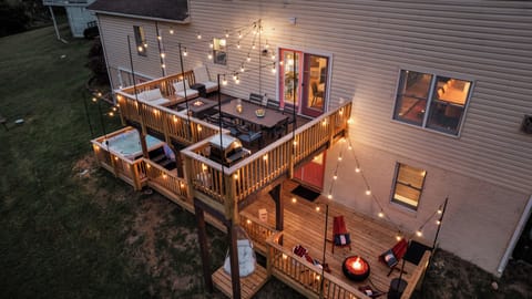 Two back decks