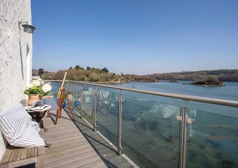 Balcony view over the Menai Straits
