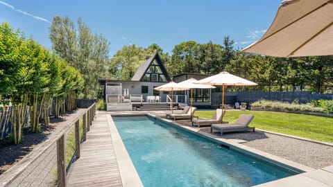 Backyard facing main house