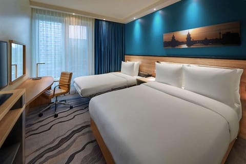 Bedroom. Interior and views may vary based on location and availability