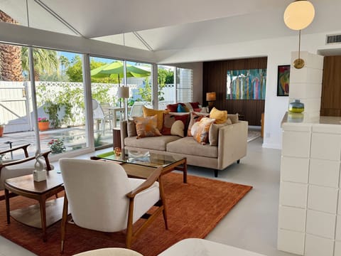 Living Room / Iconic Folded Plate Roof