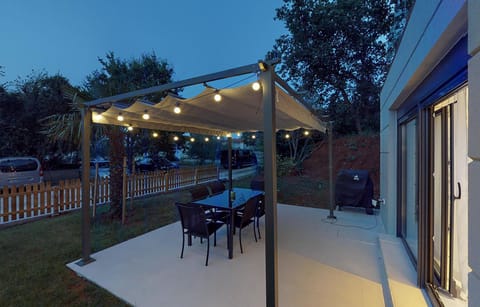 outside