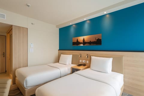 Bedroom. Interior and views may vary based on location and availability