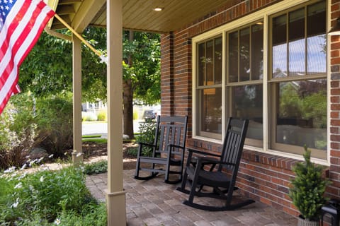 Breathe in the fresh air on the porch