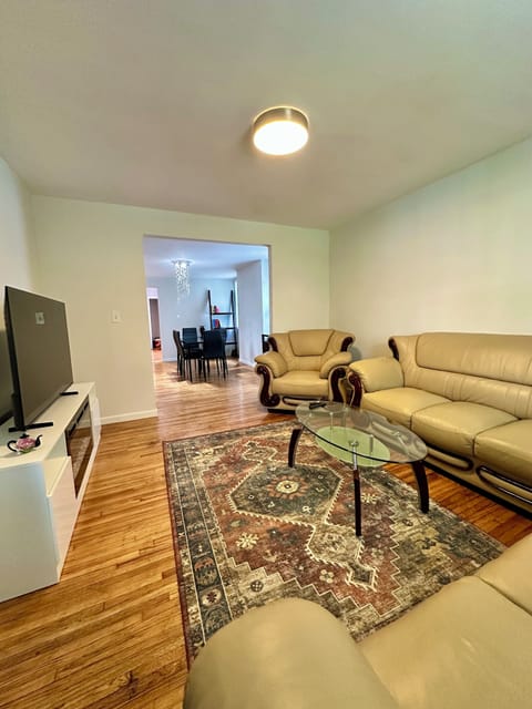 Enter into the living room area