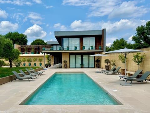 View of Main House from Guest House.