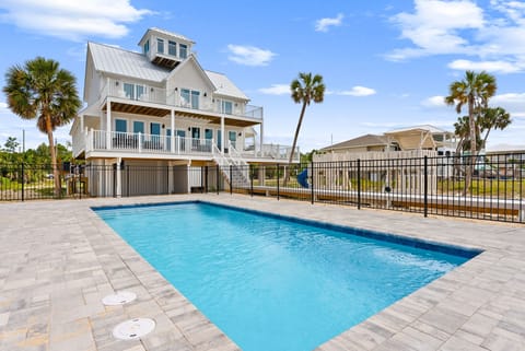 Gulf front home with private pool