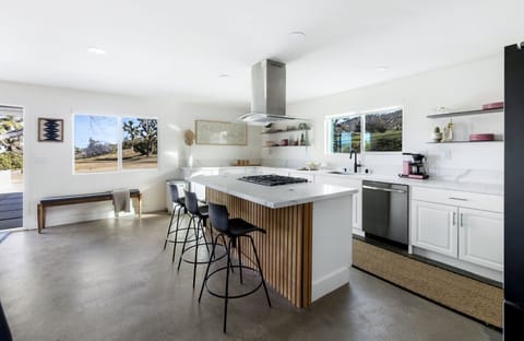 Kitchen built for a chef.