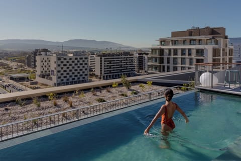 Seasonal outdoor pool