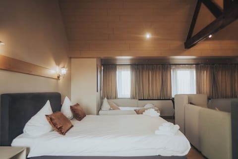 Comfort Studio Suite, City View | In-room safe, desk, blackout drapes, iron/ironing board