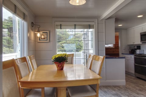 Dining room, table seats six