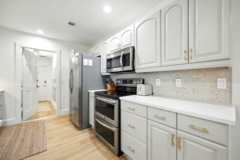 Fully stocked kitchen