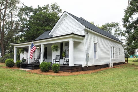 Front and right side of home