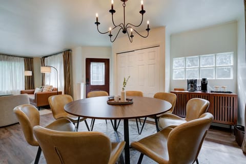 Spacious dining area for group meals