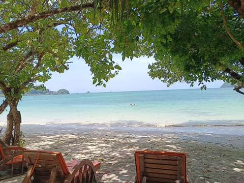 Private beach, kayaking