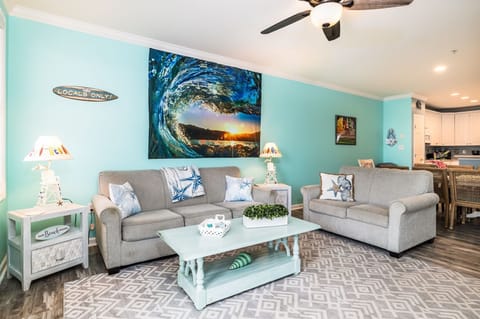 Sunset Island 4 Hidden Cove Way, Unit 3C Living Room