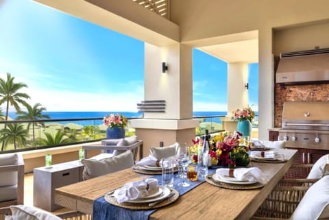Ocean views, natural sunlight, private BBQ, and luxuriously designed furniture makes this villa your dream location for entertaining.