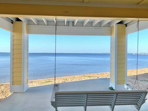 View from lower level, Seaclusion, Innerarity Townhomes, Perdido Key FL